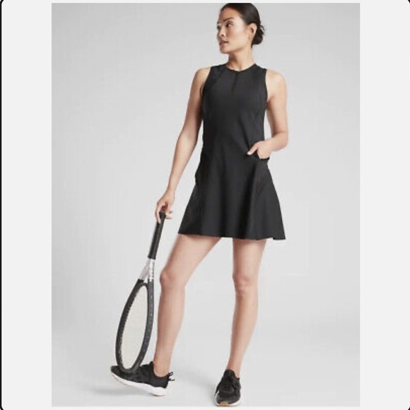 Athleta Matchpoint Dress XSP Black - Picture 1 of 9